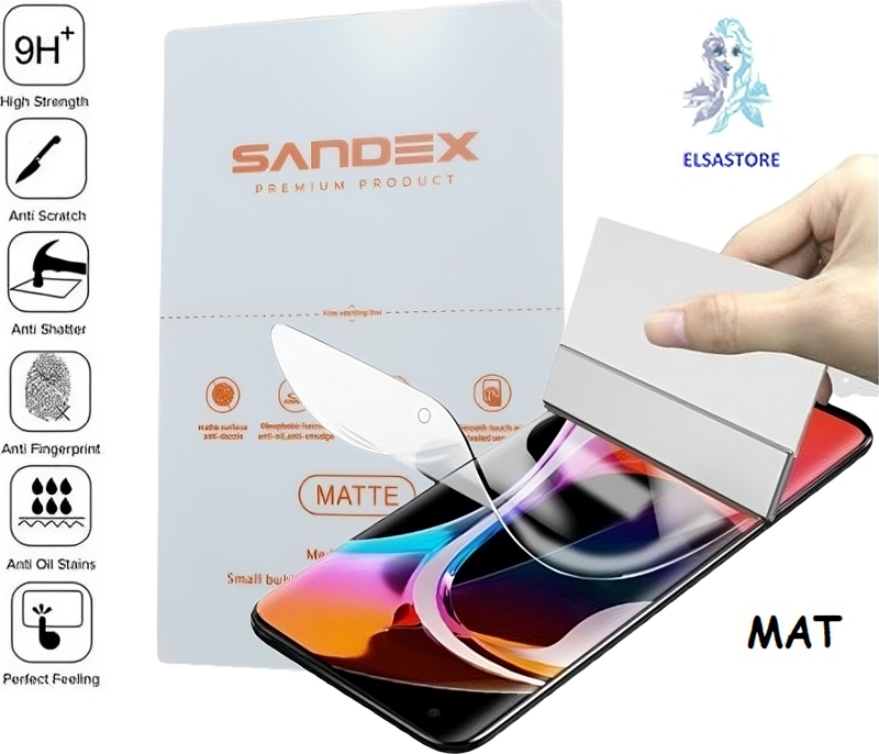 Xiaomi REDMİ NOTE 12 PRO PLUS 5G NANO Ekran Koruyucu Esnek ULTRA İnce SANDEX - MAT
