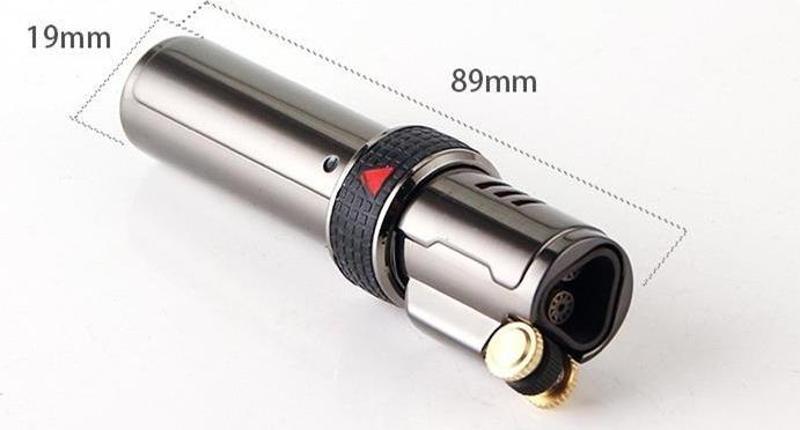 Jobon 3 Jet Torch Bütan Çakmak Gümüş