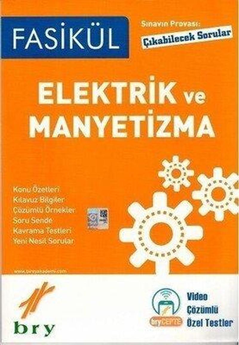 FASİKÜL - Fizik - Elektrik ve Manyetizma