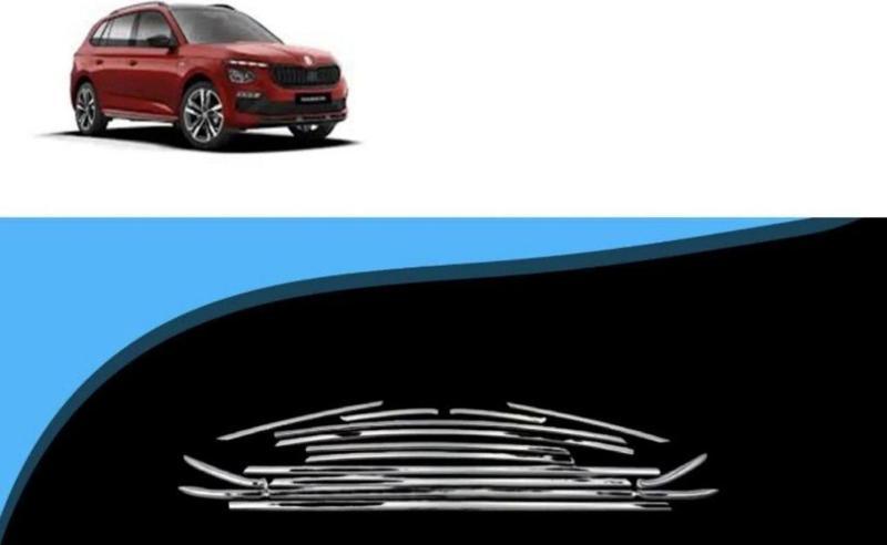 Skoda Kamiq Krom Cam Çerçevesi Tamtur 2021+ 12 parça