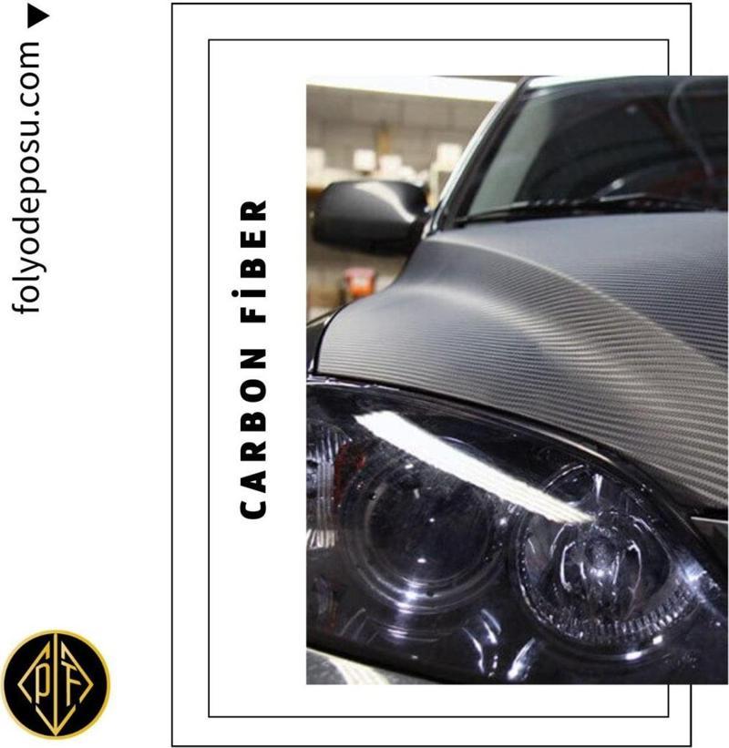 Carbon Fiber Araç Kaplama Folyo 152*1M