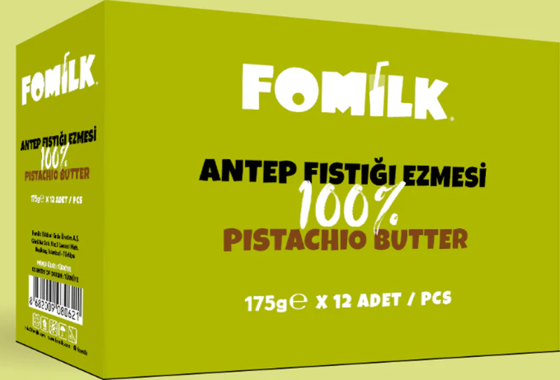%100 Antep Fıstığı Ezmesi / Pistachio Butter 175g x 12 Adet