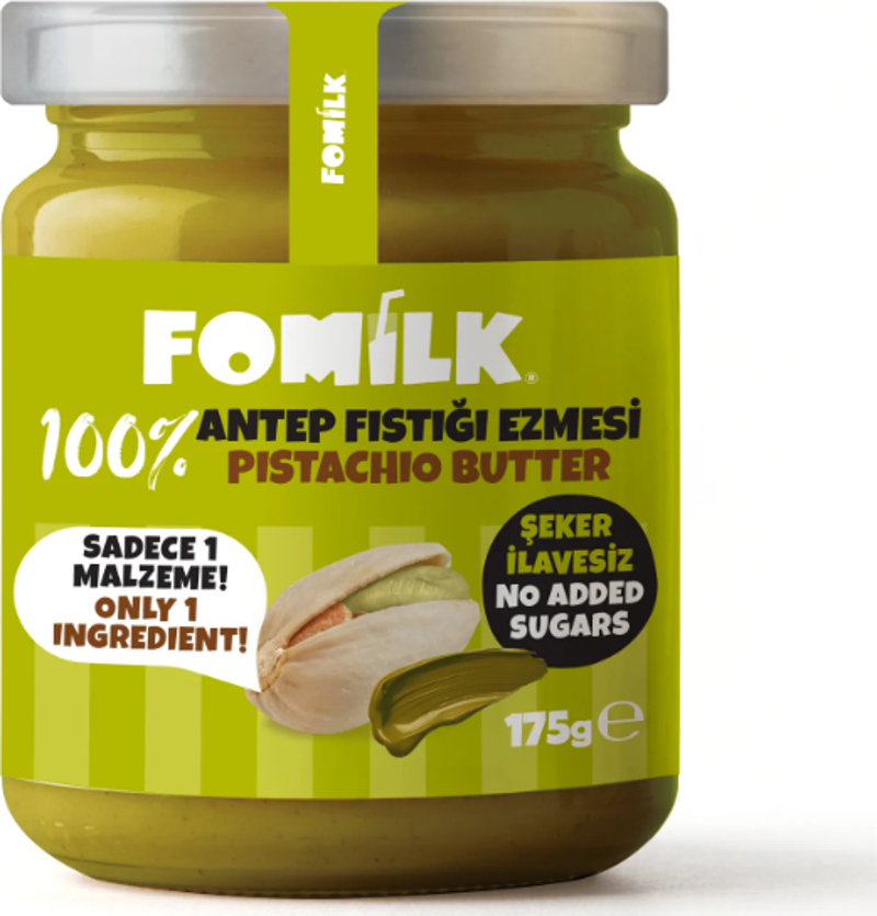 %100 Antep Fıstığı Ezmesi / Pistachio Butter 175g x 4 Adet