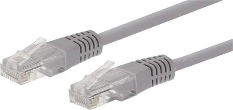 Uranıum 30 Cm 26awg 250mhz Lszh Utp Gri Renk Cat6 Patch Kablo