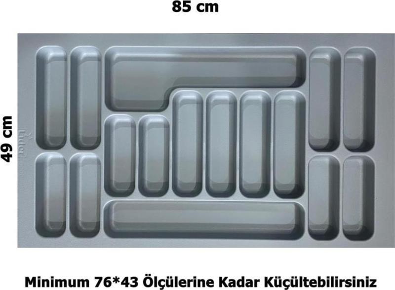 LİDER 85*49 Çekmece İçi Kaşıklık,(76*43 Ölçüsüne Küçülebilir)