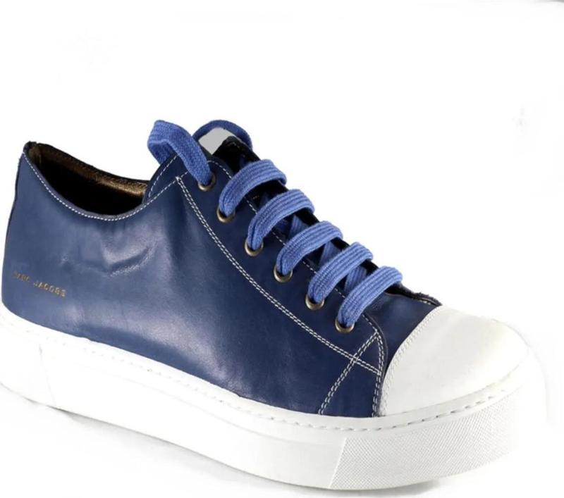 By Marc Jacobs M2575 C03.N45 217F Lacivert Deri Sneaker Erkek Ayakkabı