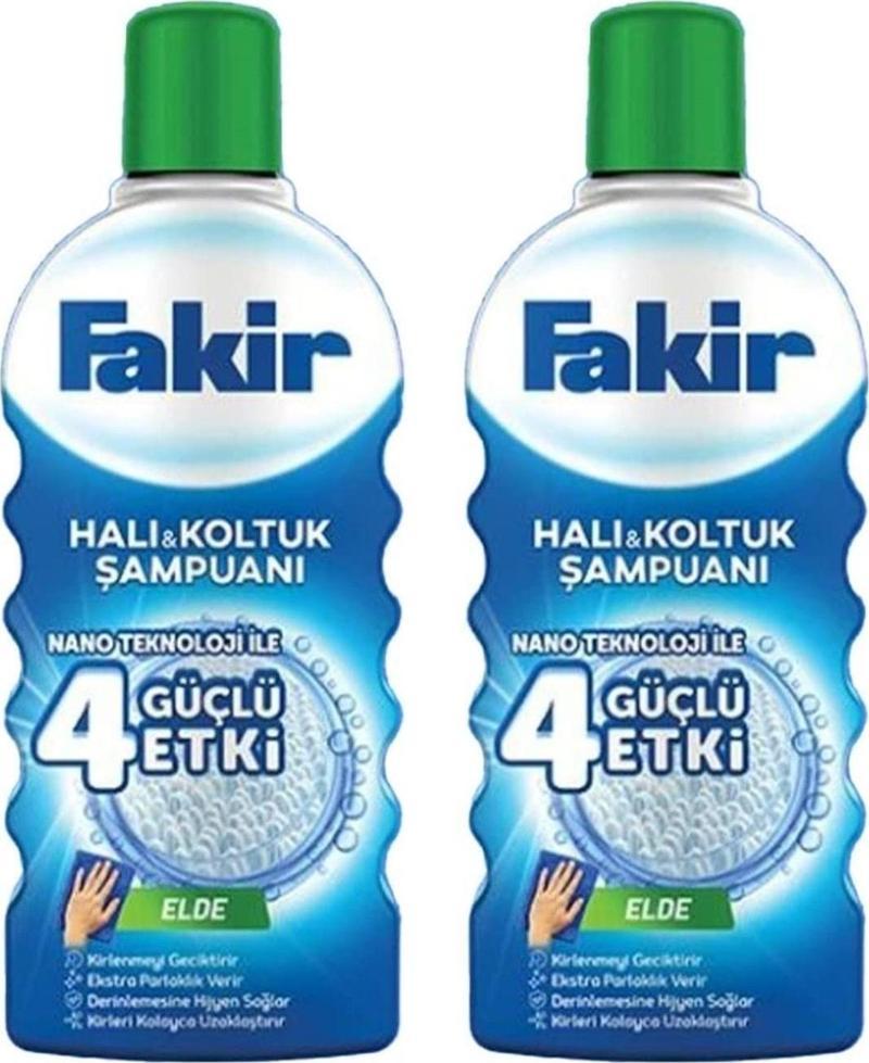 Halı Şampuanı (elde Yıkama) 1000 Ml X 2 Adet