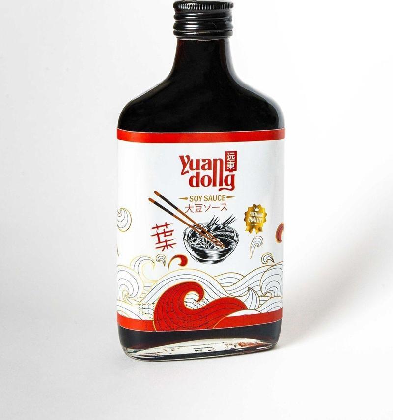 Soya Sosu ( Yuandong Soya Sauce) 250 Ml, Sushi Sosu, Uzakdoğu Sos, Çin Sosu