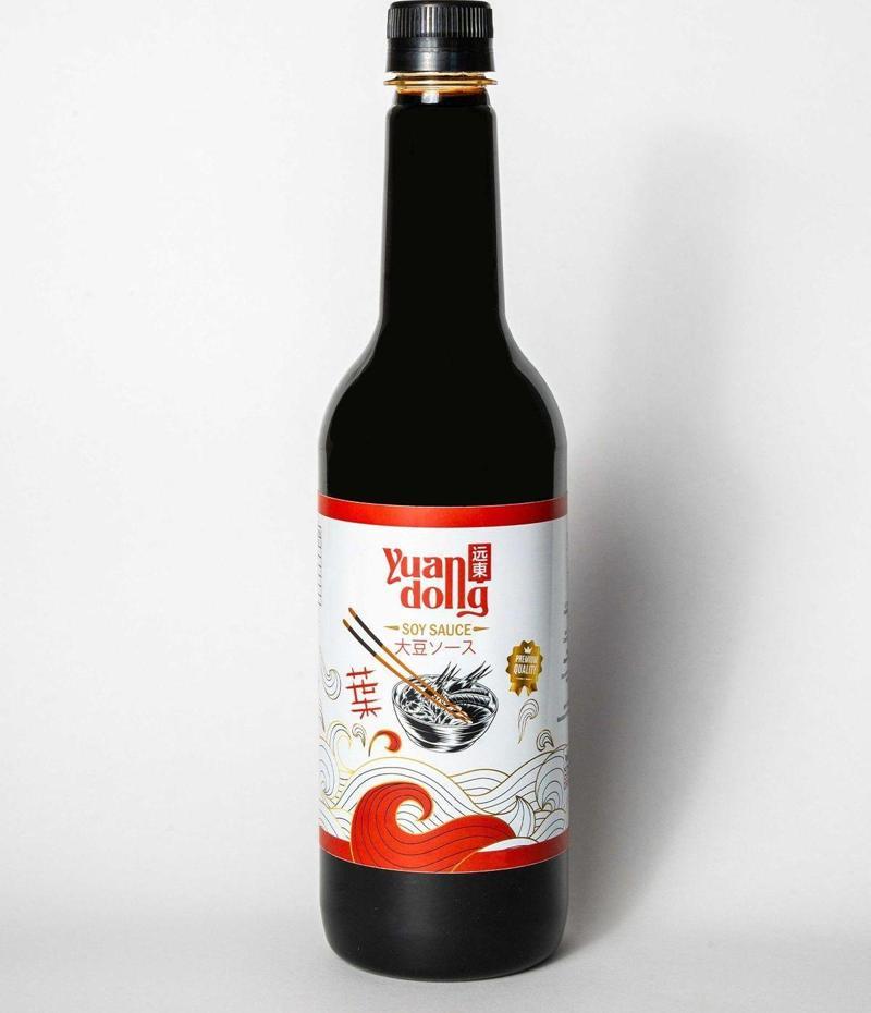 Soya Sosu ( Yuandong Soya Sauce) 750 Ml, Sushi Sosu, Uzakdoğu Sos, Çin Sosu