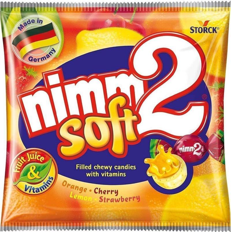 Nimm2 Soft Karışık Meyve Aromalı Şeker 116 Gr