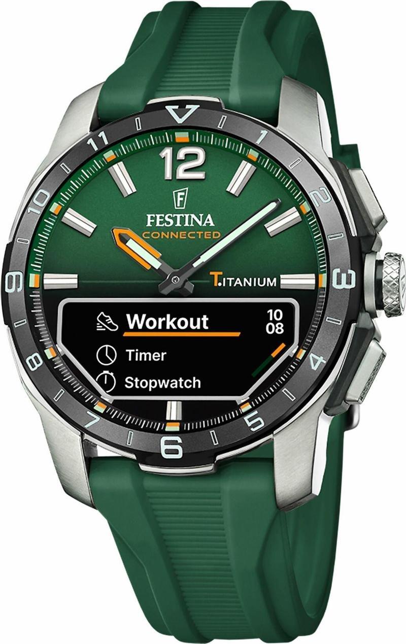 FESTINA F23000/2 CONNECTED D GREEN ERKEK KOL SAATİ