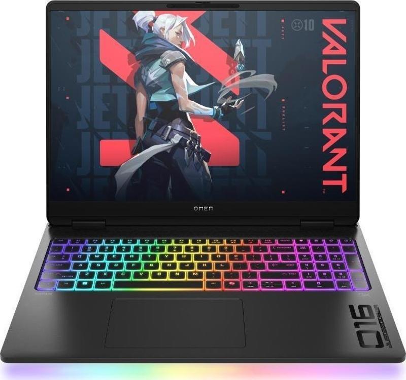 OMEN MAX Laptop 16-AH0022NT Intel Core Ultra 9 275HX 32GB RAM 1TB SSD 16GB NVIDIA GeForce RTX5080 16 inç WQXGA 240Hz Windows 11 Home Siyah B88F2EA