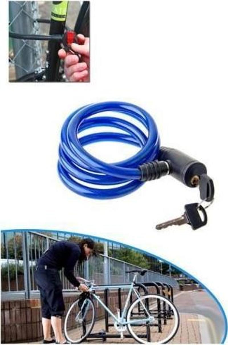 Bisiklet Kilidi Anahtarlı 11.5MM x 85CM