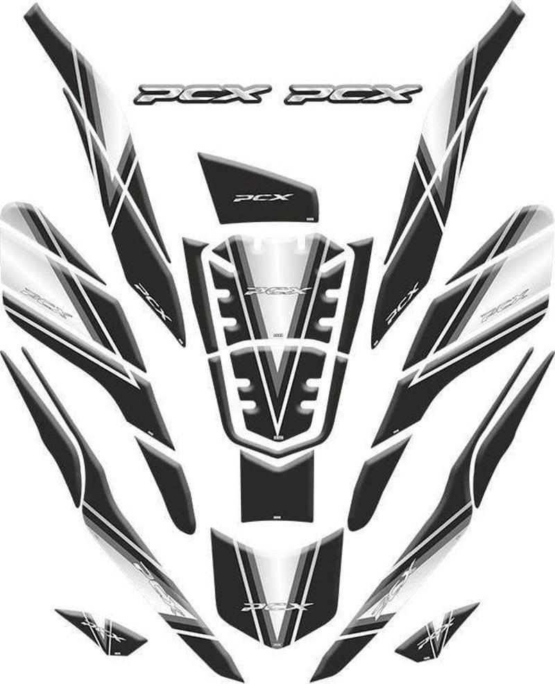 Tank Pad Set 004 Honda Pcx 125 2021-2023