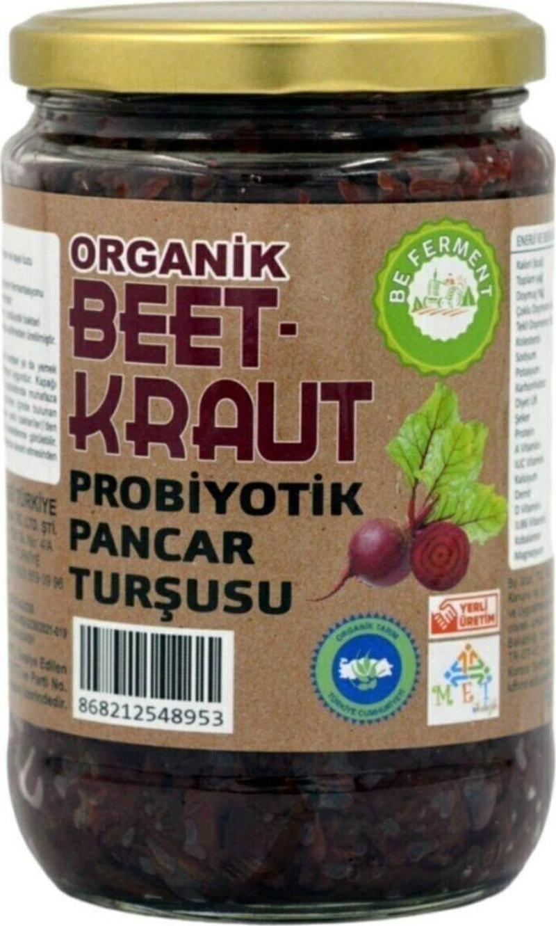 Organik Beetkraut Pancar Turşusu 660 Gr
