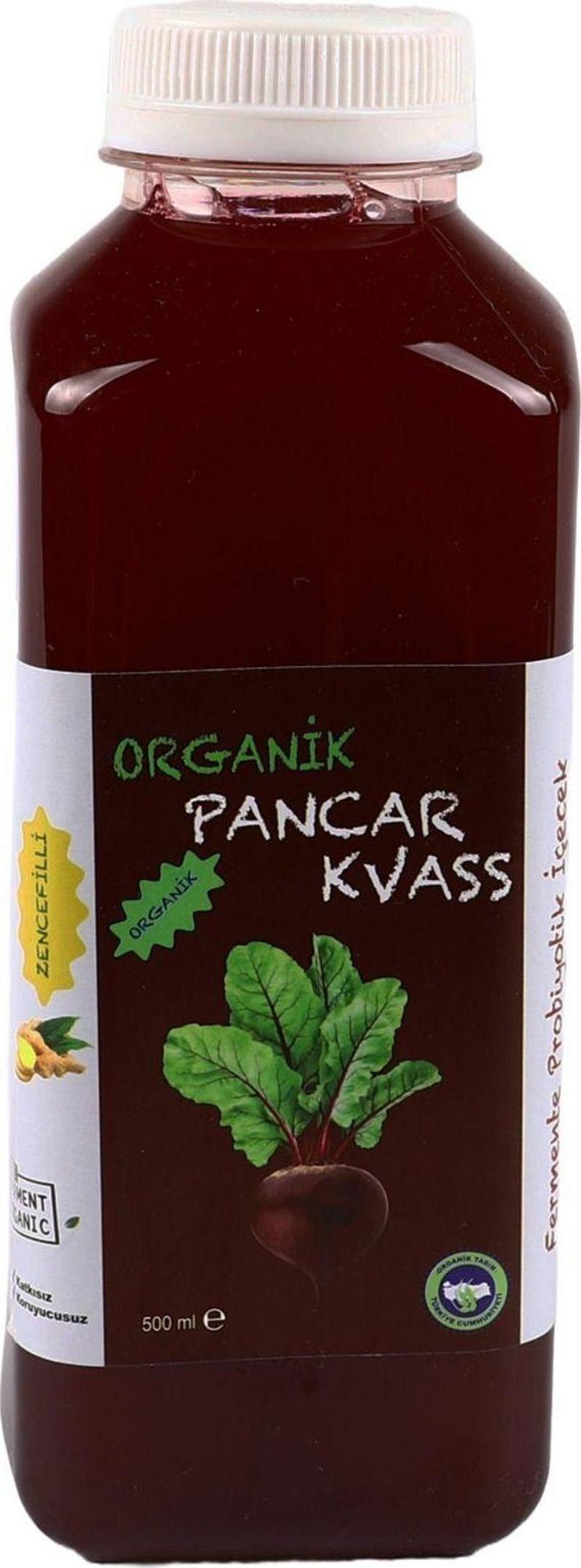 Organik Pancar Kvass Zencefilli 500 Ml