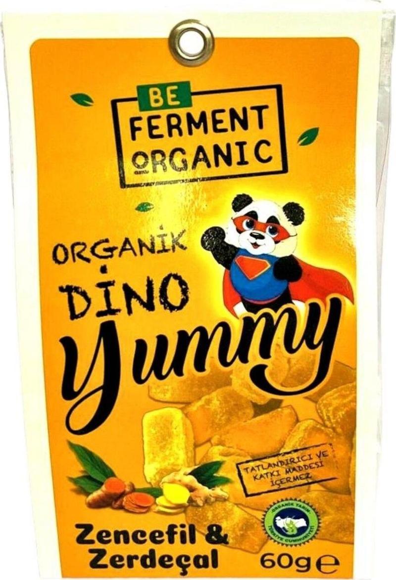 Organik Zencefil & Zerdeçal Yummy 60 G