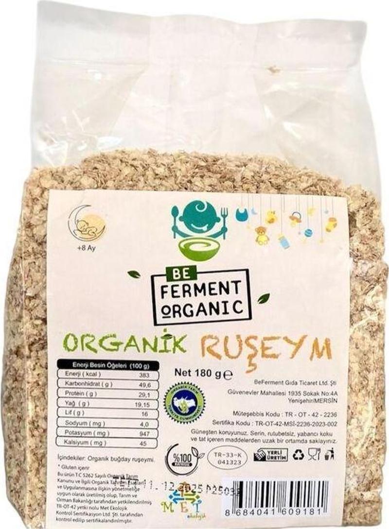 Beferment Organic Ruşeym 180 G