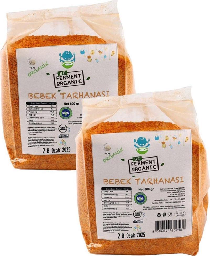 Organik Bebek Tarhanası 500G *2 Adet