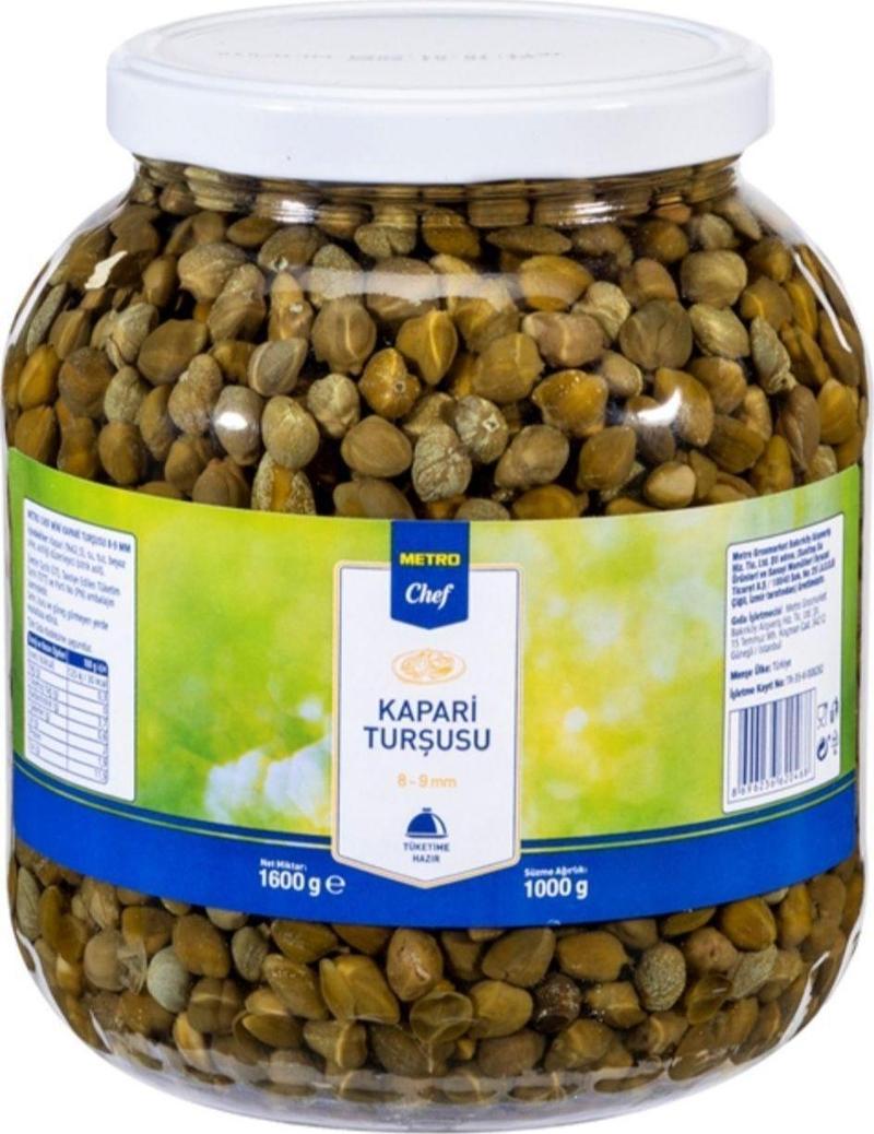 Kapari Turşusu 8-9 Mm -1600 G