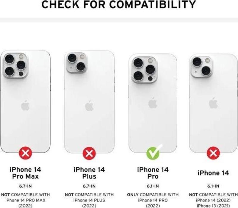 UAG Plasma iPhone 14 Pro Kılıfı Plasma - Ice