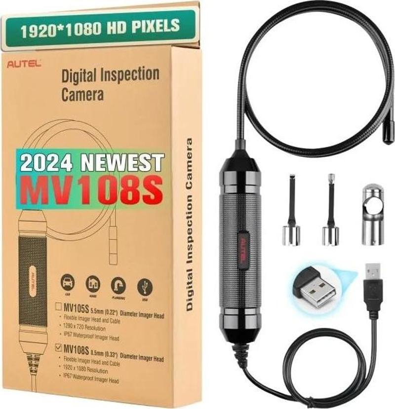 MaxiVideo Dijital Endoskop Kamera MV108S