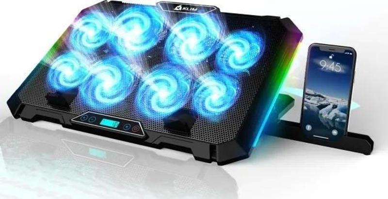 KLIM V8 Oyun Dizüstü Bilgisayar Soğutma Pedi