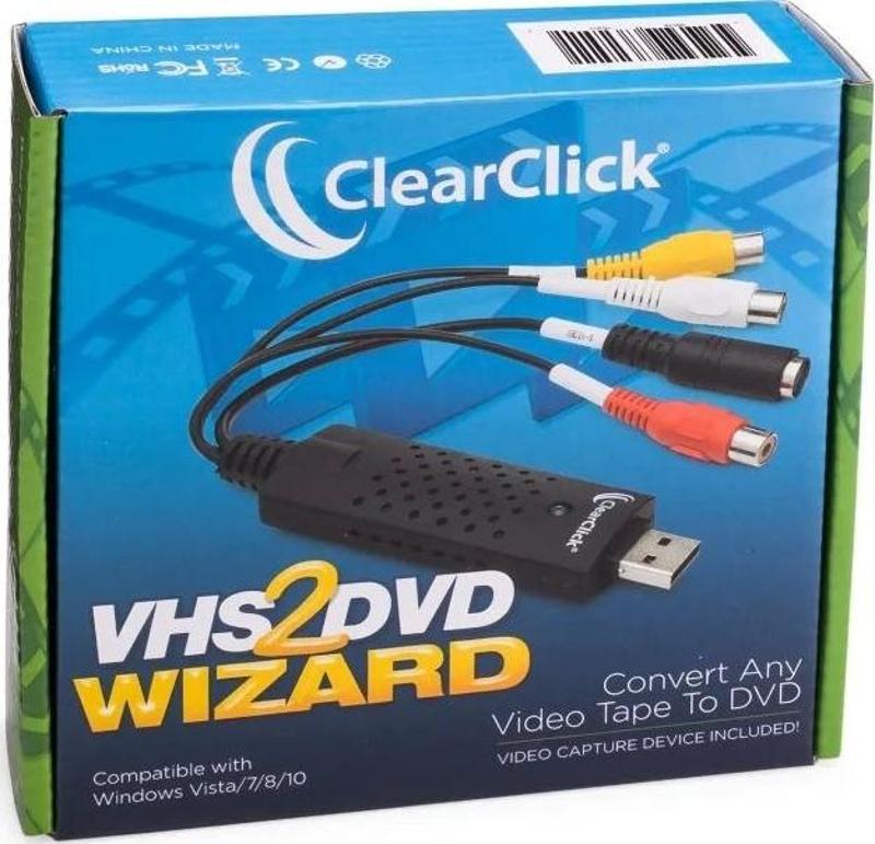 USB Video Yakalayıcı VHS DVD'ye Sihirbazı