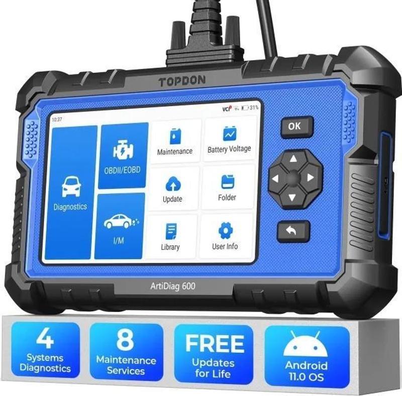 Yükseltilmiş AD600 OBD2 Tarayıcı