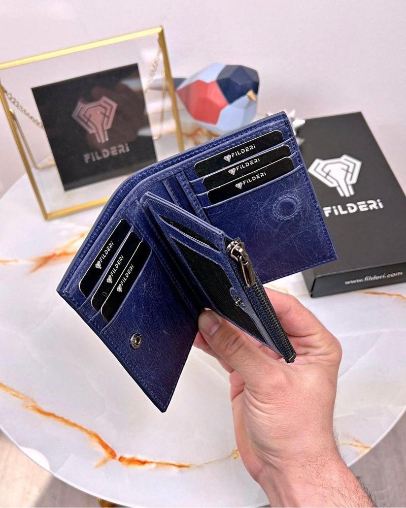 Ultra Elite Hakiki Deri Cüzdan Kadın Erkek Kullanımlı Unisex