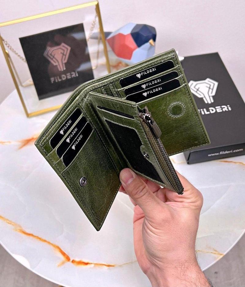 Ultra Elite Hakiki Deri Cüzdan Kadın Erkek Kullanımlı Unisex