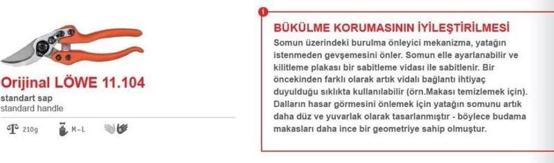 11.104 BUDAMA MAKASI - MADE İN GERMANY