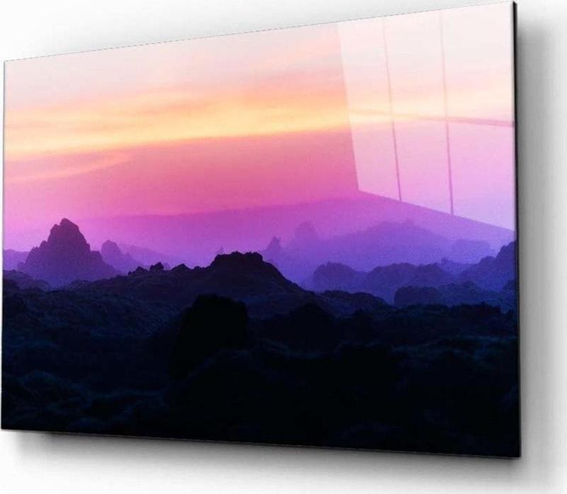 Doğa Manzara Cam Tablo 4Mm Dayanıklı Temperli Cam