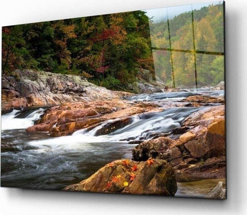 Doğa Manzara Cam Tablo 4Mm Dayanıklı Temperli Cam