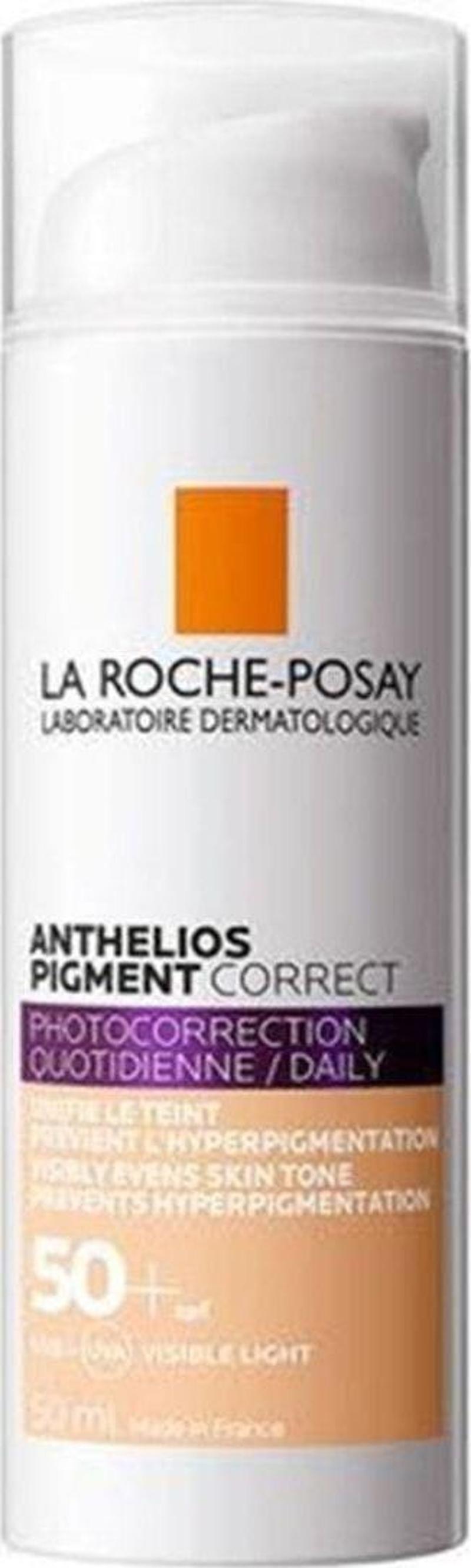 La Rochere La Roche-Posay Anthelios Pigment Correct Light Spf 50 50 Ml Renkli Güneş Kremi