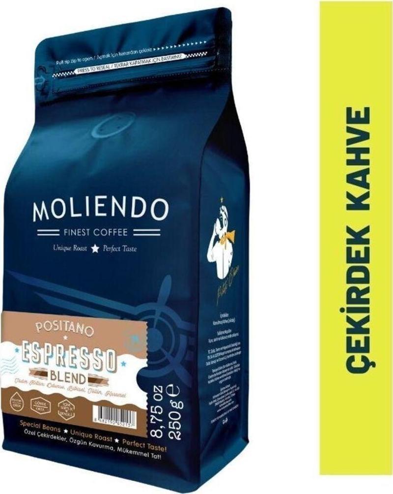 Positano Espresso Blend Kahve (Çekirdek Kahve) 250 g