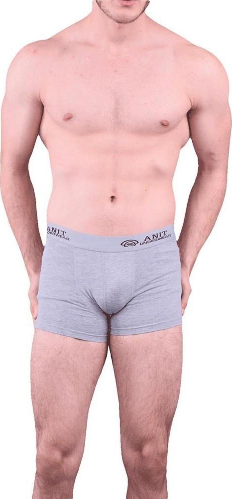 1115 Erkek Likralı Boxer Esnek Boxer 3'Lü
