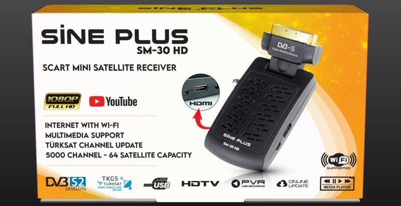 SM-30 HD-Scart Uydu Alıcısı