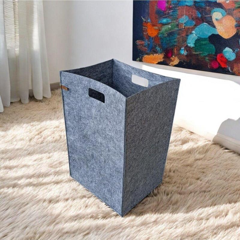 Kirli Çamaşır / Oyuncak  Sepeti Organizer 3Mm Keçe 60X36X36 Cm 1. Kalite