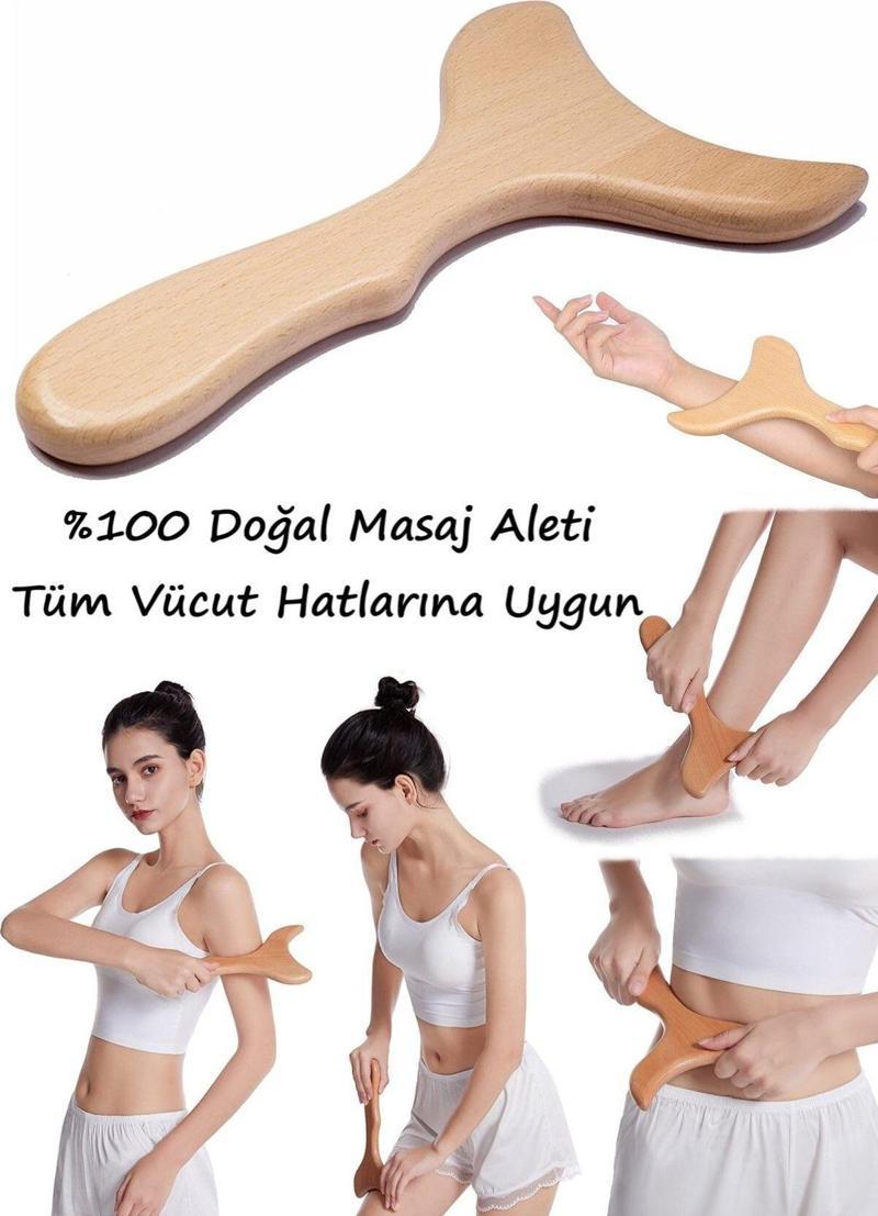 Selülit Giderici Masaj Cihazı Sıkılaştırıcı Zayıflatıcı Lenf Drenaj Doğal El Yapımı