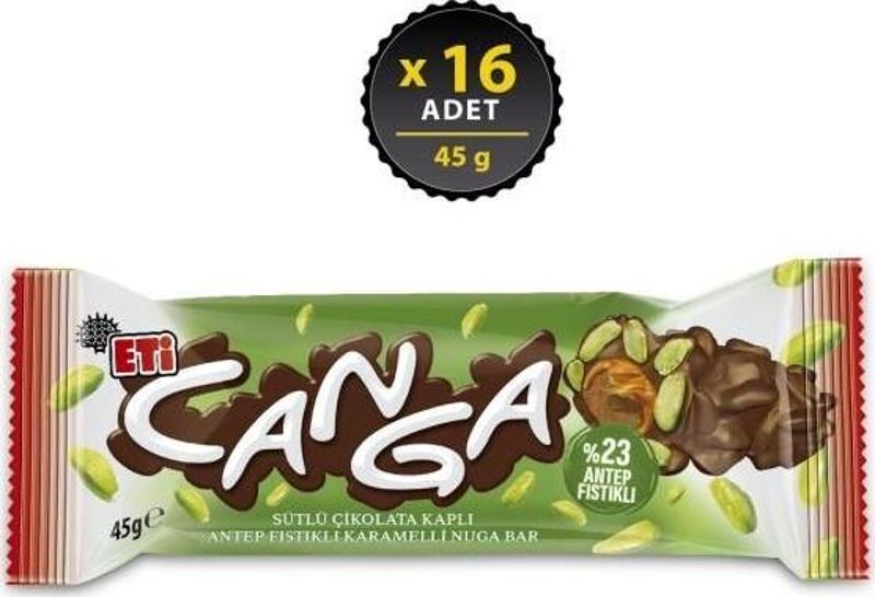 Canga Antep Fıstıklı 45 g X 16 Adet