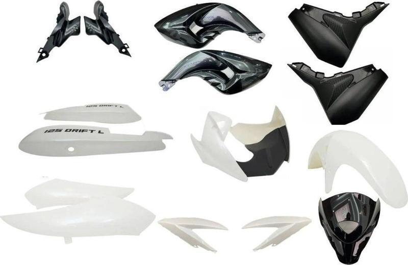Mondial Drift 125L Kaporta Seti Beyaz