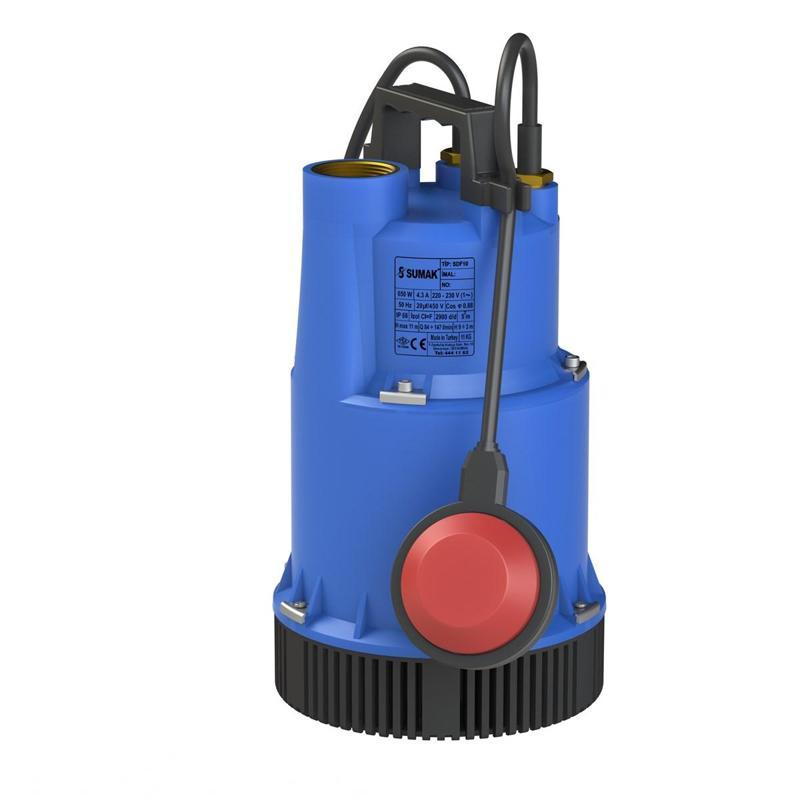SDF10 0.85 Hp 220V Drenaj Dalgıç Pompa