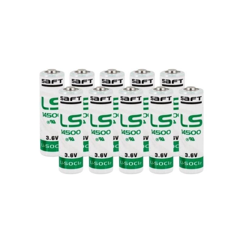 LS 14500 AA Size Lithium Pil 10 Lu Paket