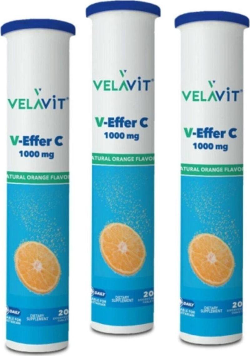 V-Effer C 1000 Mg  3 Kutulu Avantajlı Paket