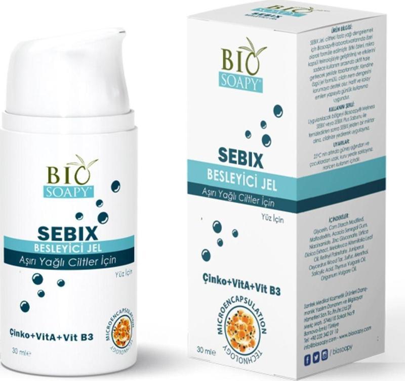 Biosoap Sebix Jel Pulanan Deri Için Onarıcı 30 Ml (Seboreik Dermatit)