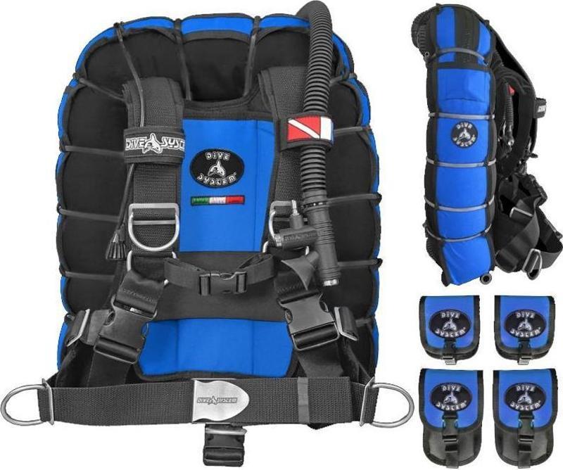 DIVE SYSTEM BC FLYTECH Teknik Denge Yeleği Mavi