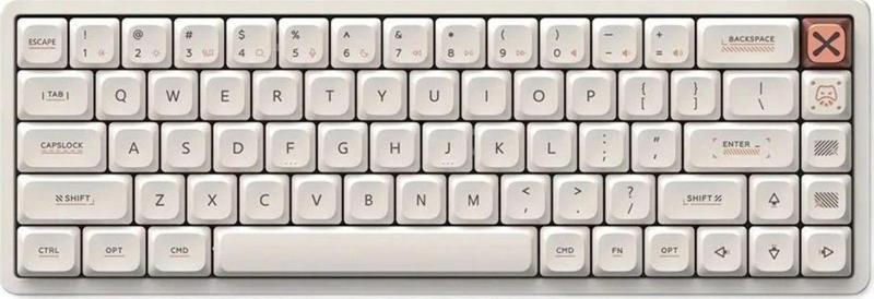 Magi65 Ochre White Rgb Kablosuz Hotswap Mekanik Gaming Klavye