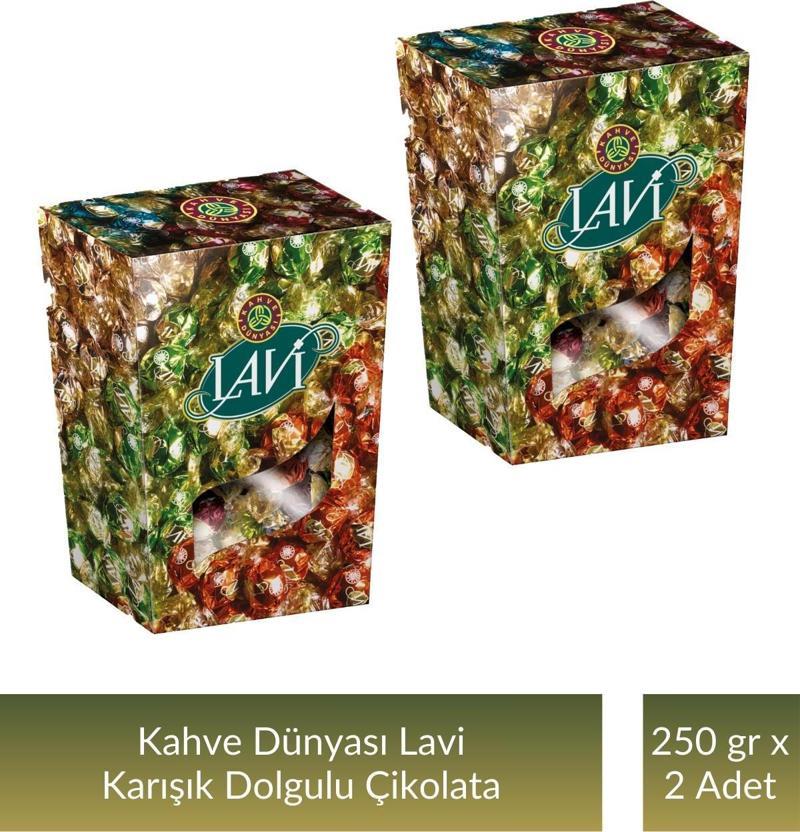 Lavi Karışık Dolgulu Çikolata 250 gr x 2 Adet
