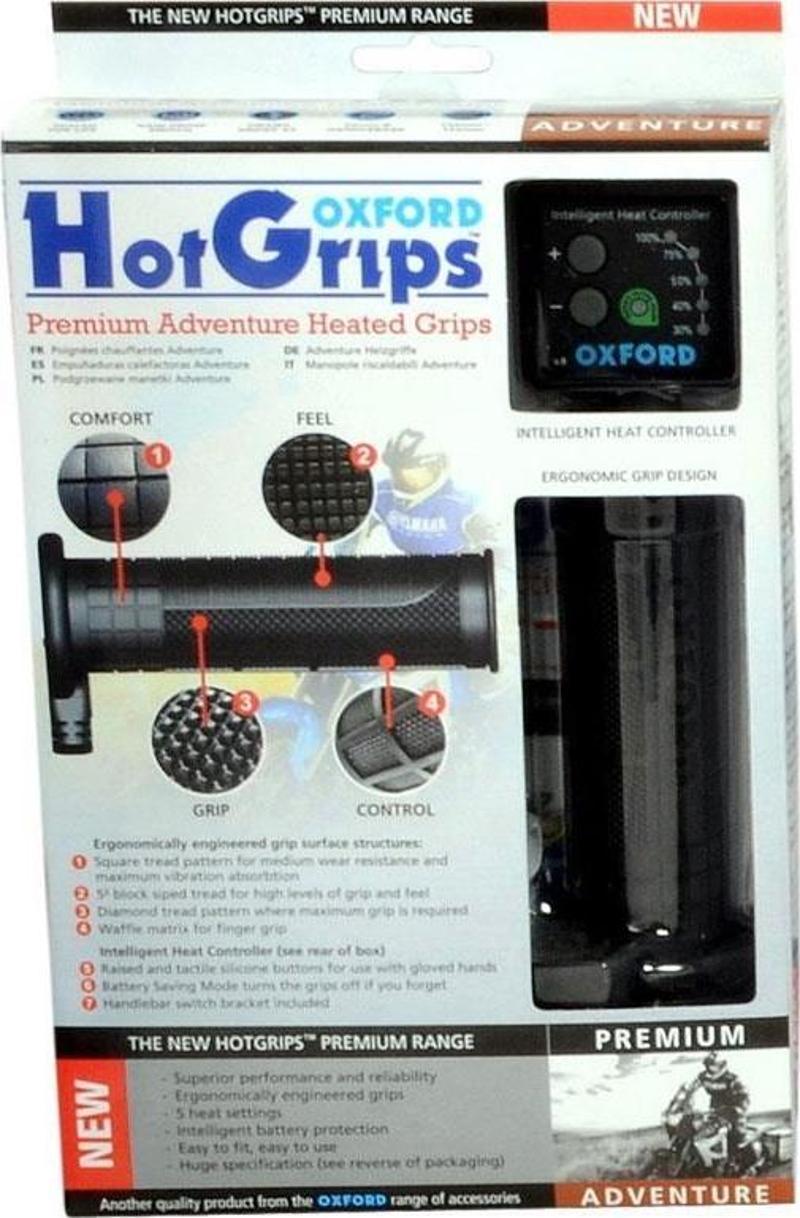 Motosiklet HotGrips Premium Adventure Elcik Isitma OF690